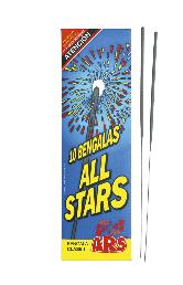 10 BENGALAS ALL STAR Ref. 25005